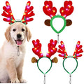 Light up Pet Christmas Headbands 3 Pieces T817018