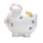 Princess Castle Piggy Bank W550681