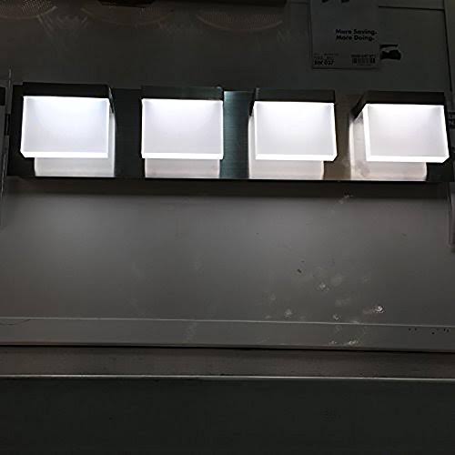 4-Light Brushed Nickel LED Bath Bar Light H8725