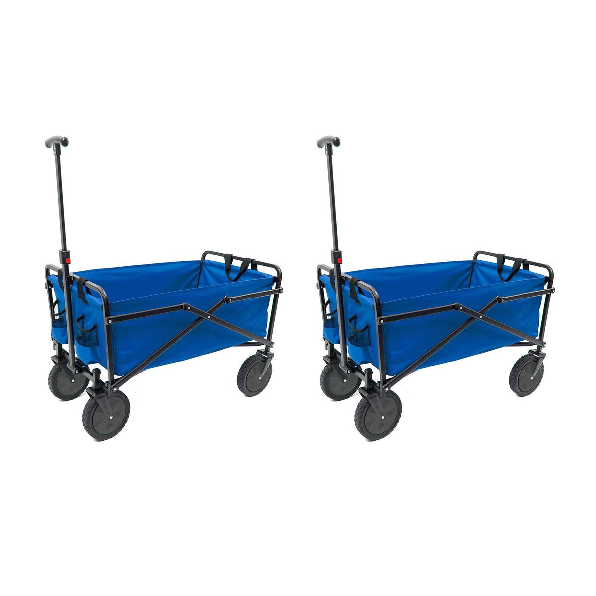 Heavy Duty Compact Folding Utility Cart 2 Pack H973