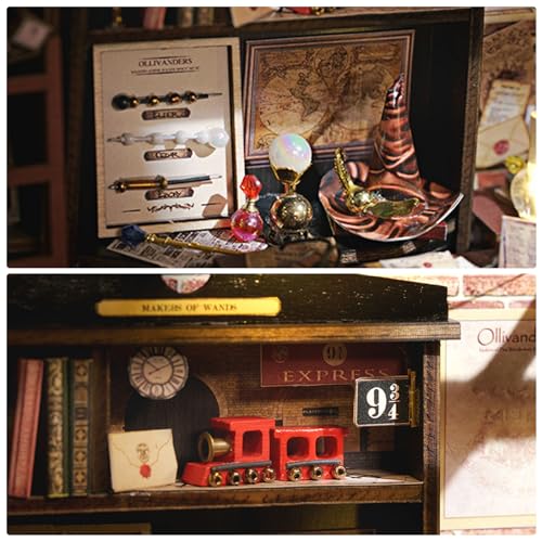 Miniature Dollhouse Kit with Furniture, 1:24 Scale M19517