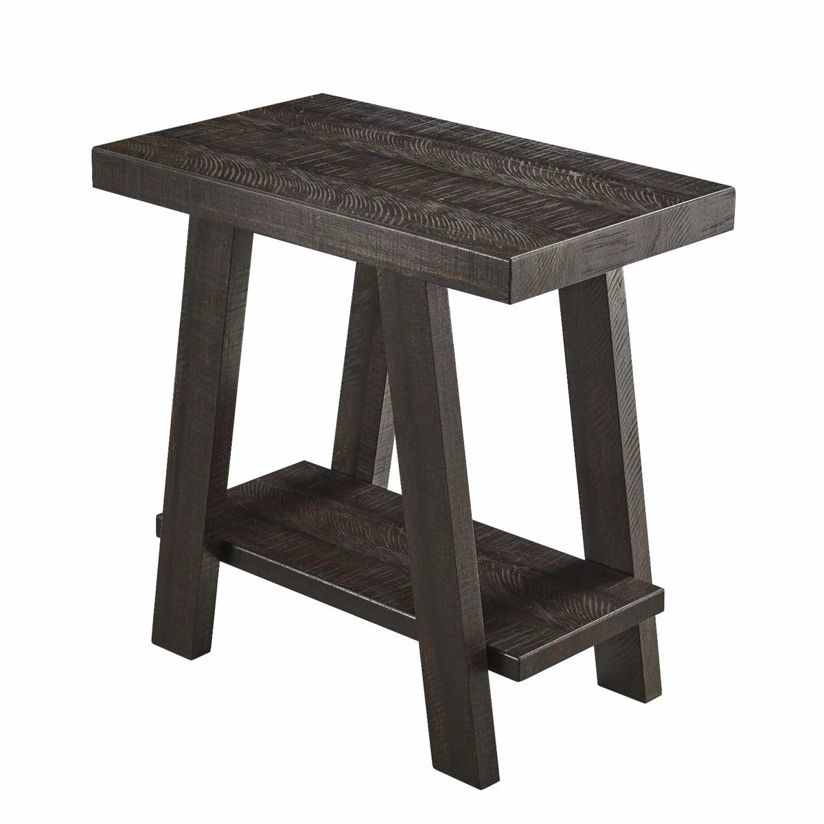 Wood Shelf End Table T630381