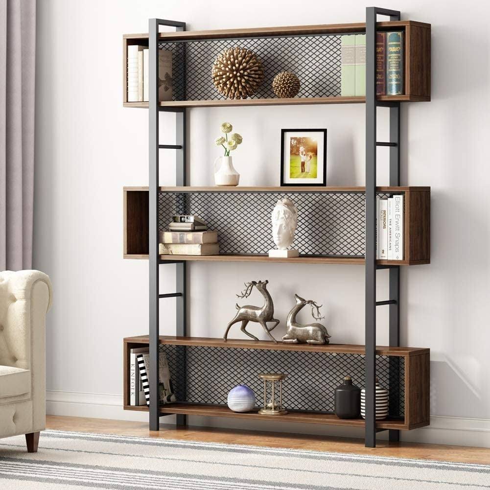 Black 5-Shelf Bookshelf D576123
