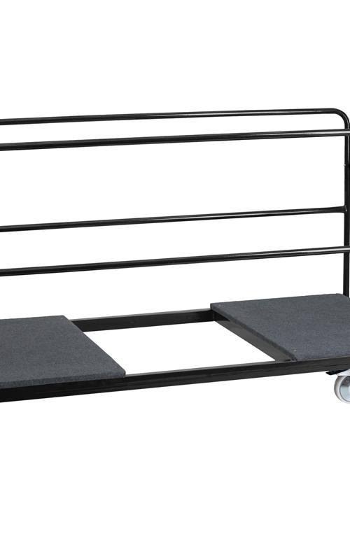 Folding Table Dolly with Carpeted Platform B907133