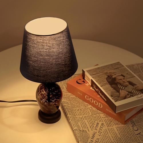 Pink Glass Dimmable Mushroom Table Lamp A3334