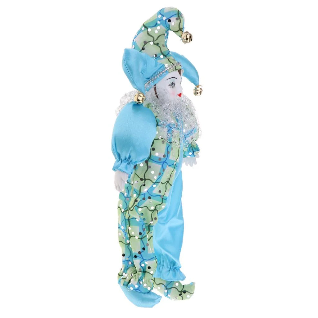Porcelain Clown Figurines U24579