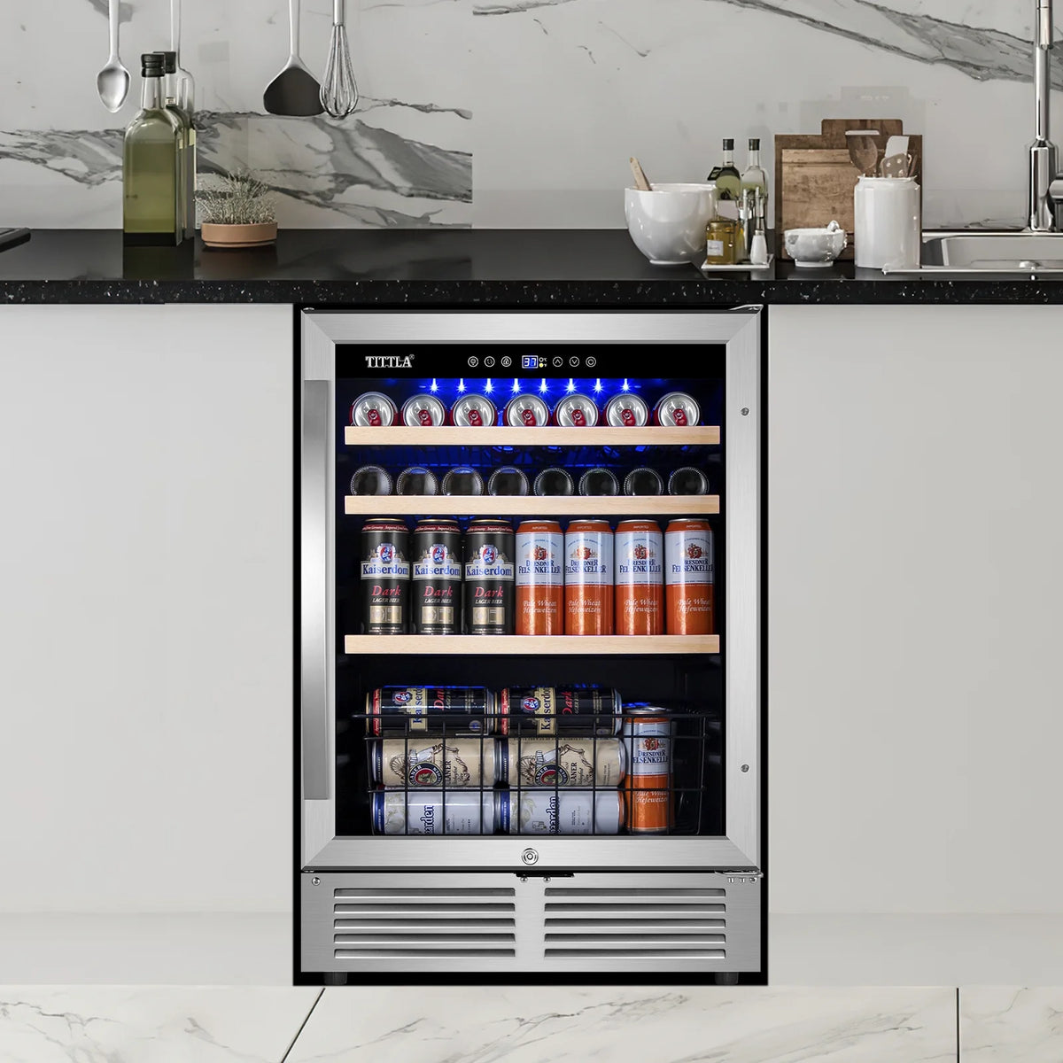 24'' 150-Cans Built-in Beverage Cooler P653