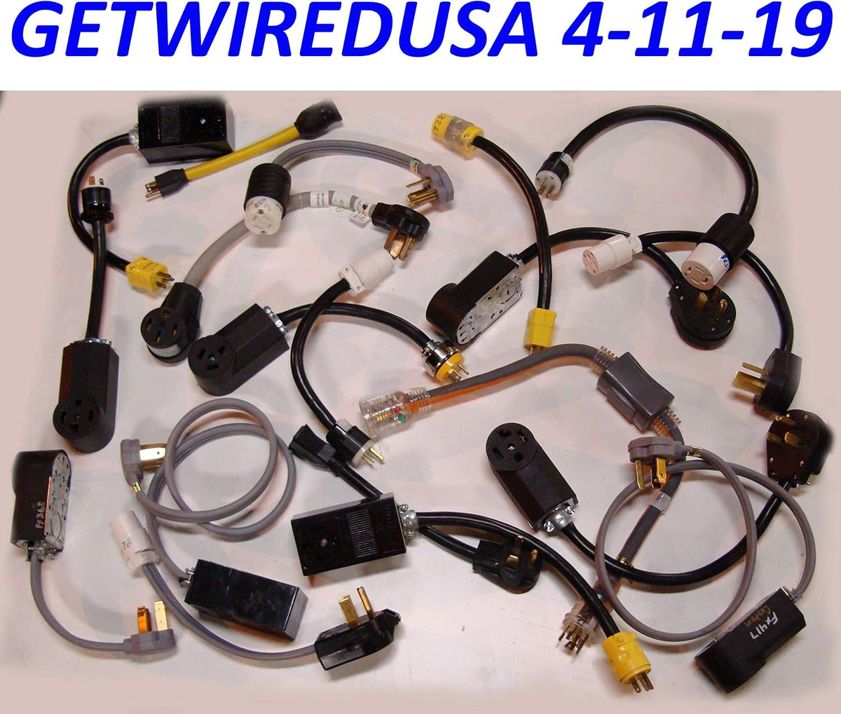 3-Prong Power Cord Adapter Pack of 2 T9355