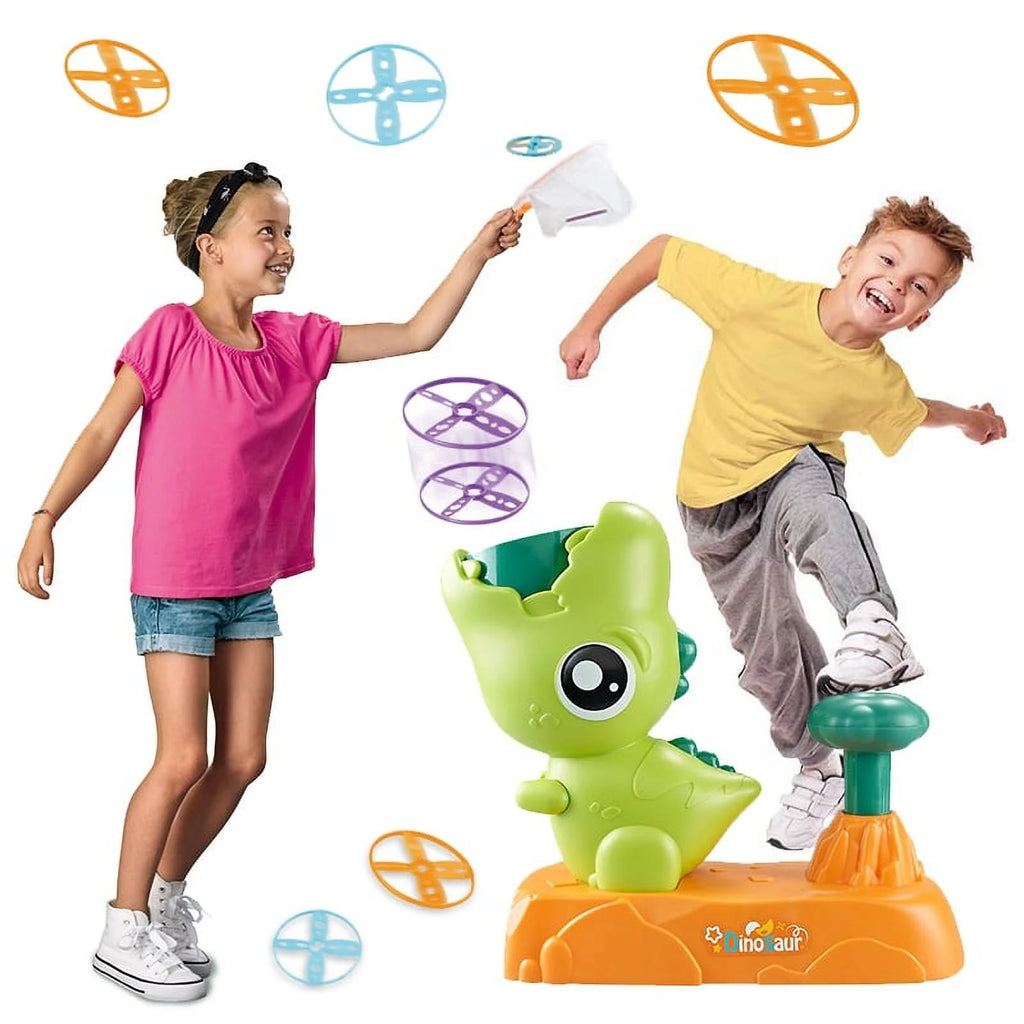 Flying Disc Launcher Outdoor Toy Green X329235