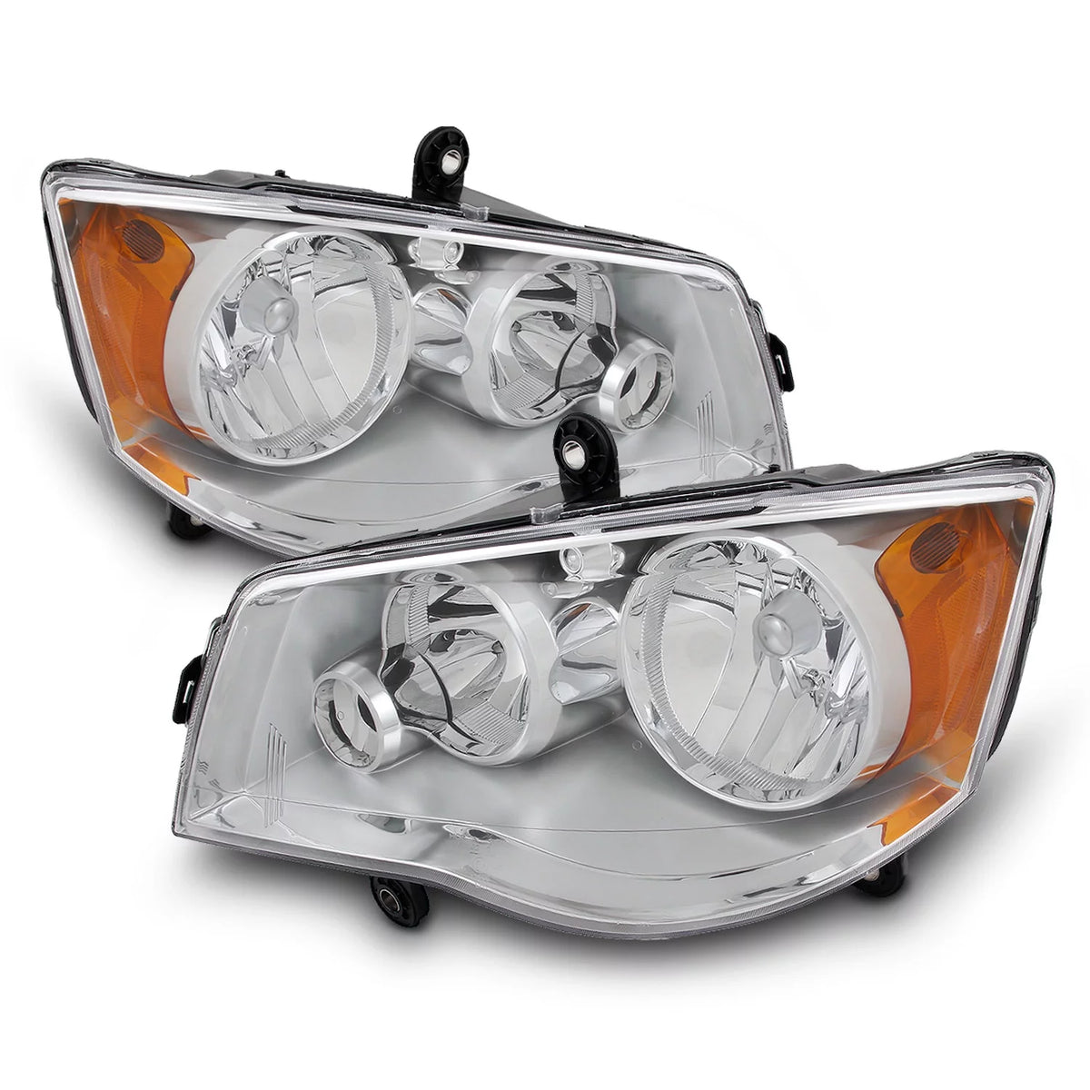 2008-2016 Town & Country Headlights Pair Left + Right R9054