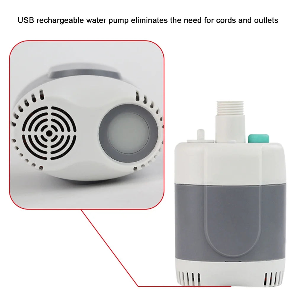Portable USB Rechargeable Handheld Shower K31396