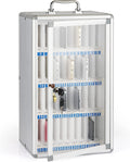 Aluminum Alloy 36 Slots Cell Phones Storage Cabinet M704019