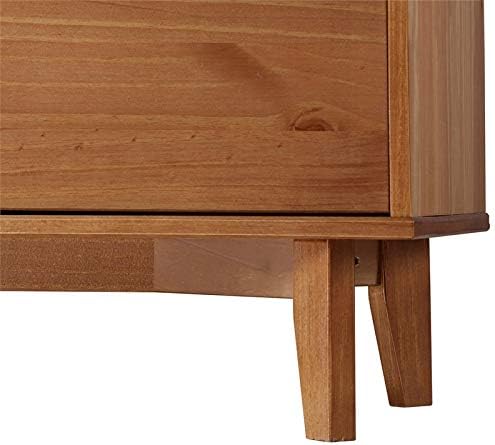 6 Drawer Pine Wood Double Dresser U38672