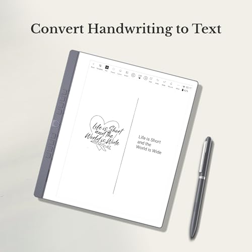 10.3-inch E-Ink Writing Tablet with Pen and Protective Folio K819759