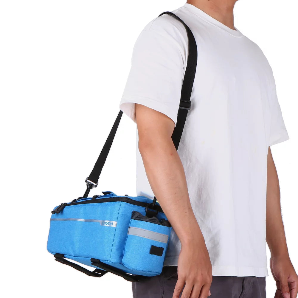 Insulated Bike Pannier Bag with Reflective Shoulder Bag J42971