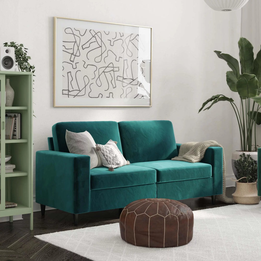 Gray Linen 3 Seater Sofa G7224