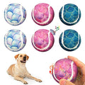 6 Pack 2.6" Colorful Squeaky Dog Toys Q5668