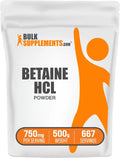 Betaine HCl 750mg Gluten Free Powder 500g L2825