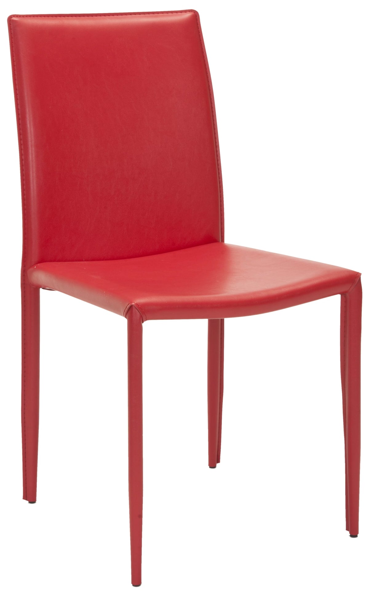 Red Upholstered Dining Chair Set of 2 M2507