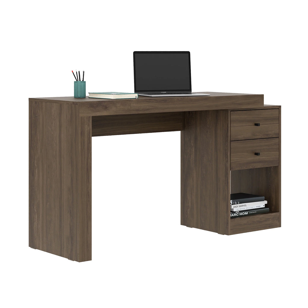 Expandable Walnut Home Office Desk H94093
