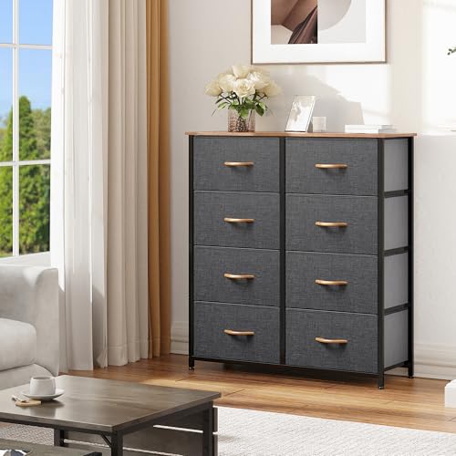 Fabric Dresser with 8 Drawers Y21156