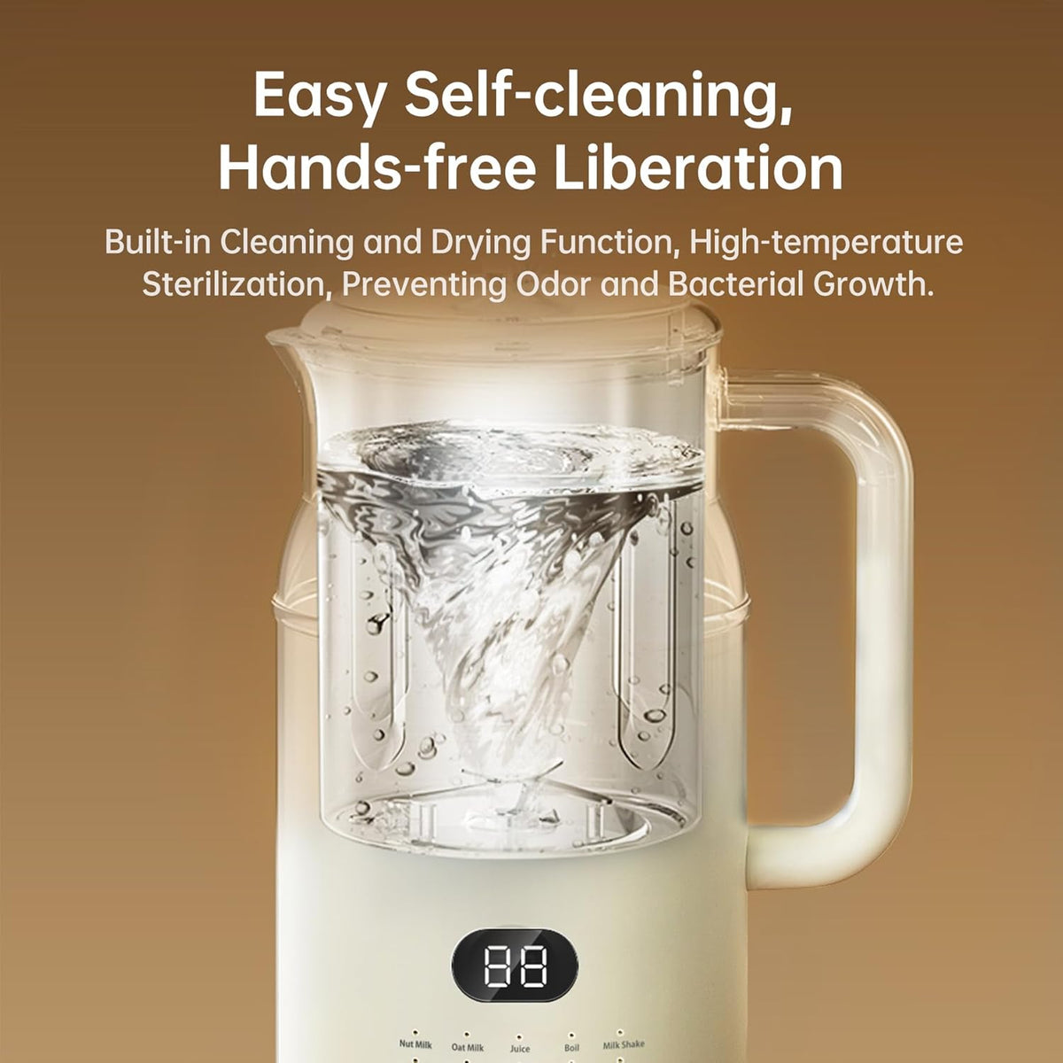 1.05QT Automatic Soy Milk Maker Machine T306786