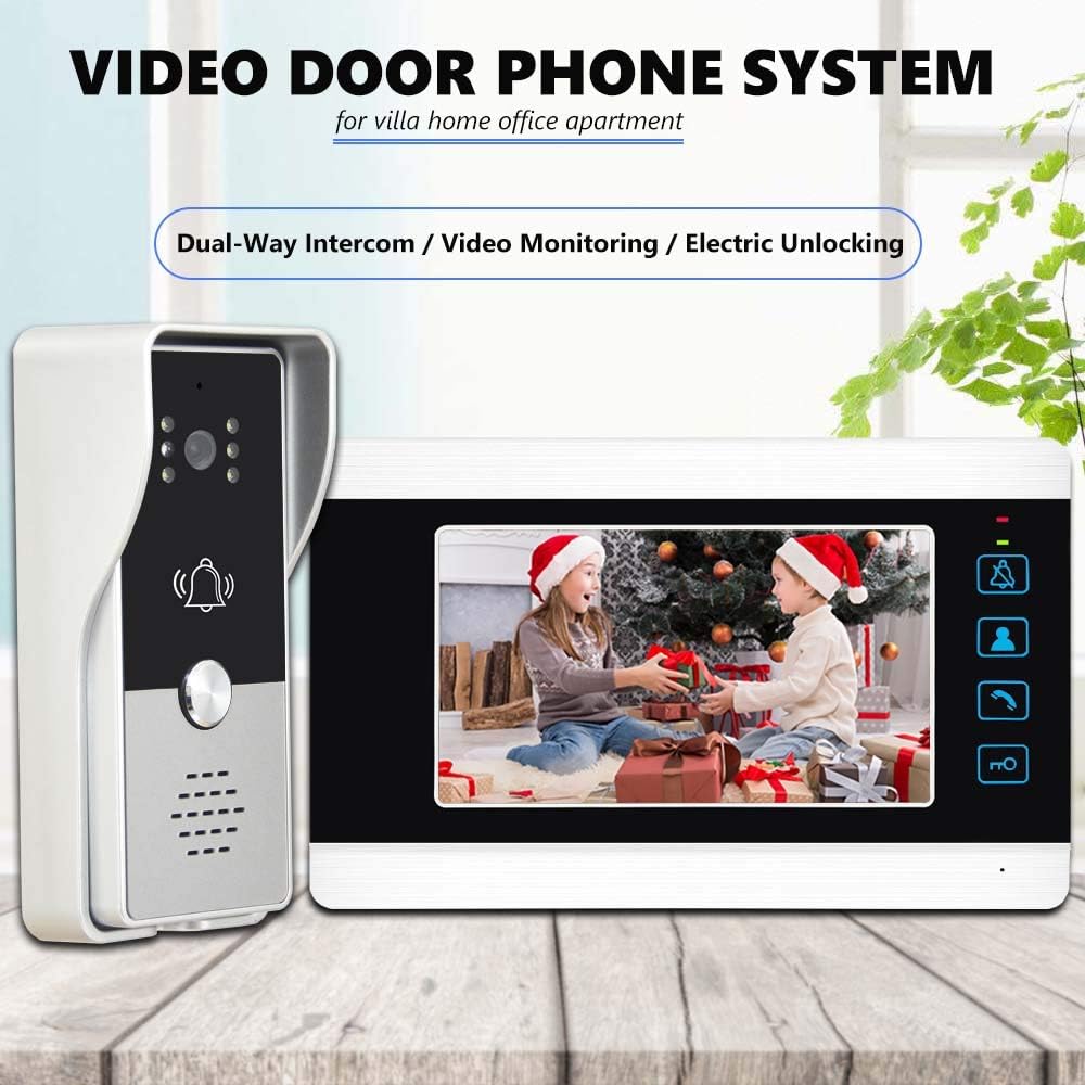 7 Inches Wired Video Doorbell Intercom System O5123