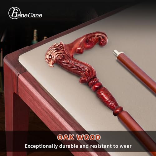 Handmade Wooden Walking Cane with Detachable Eagle Handle X2734