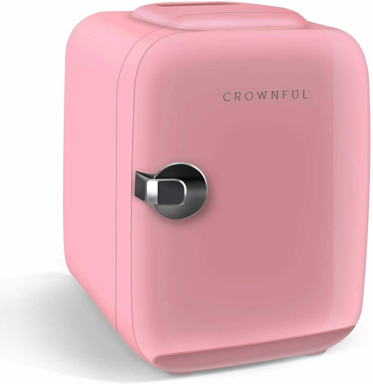 Mini Fridge 4 Liter/6 Can Portable Cooler and Warmer Pink W104255
