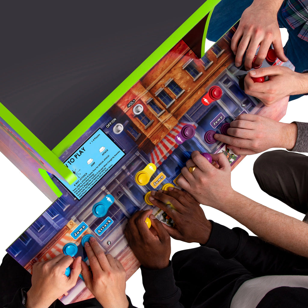 Teenage Mutant Ninja Turtles Arcade Machine with Riser G294