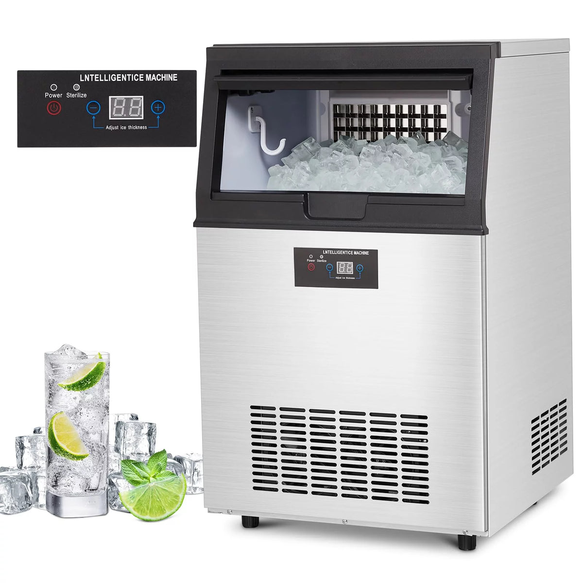 Commercial Stainless Steel Ice Maker W634