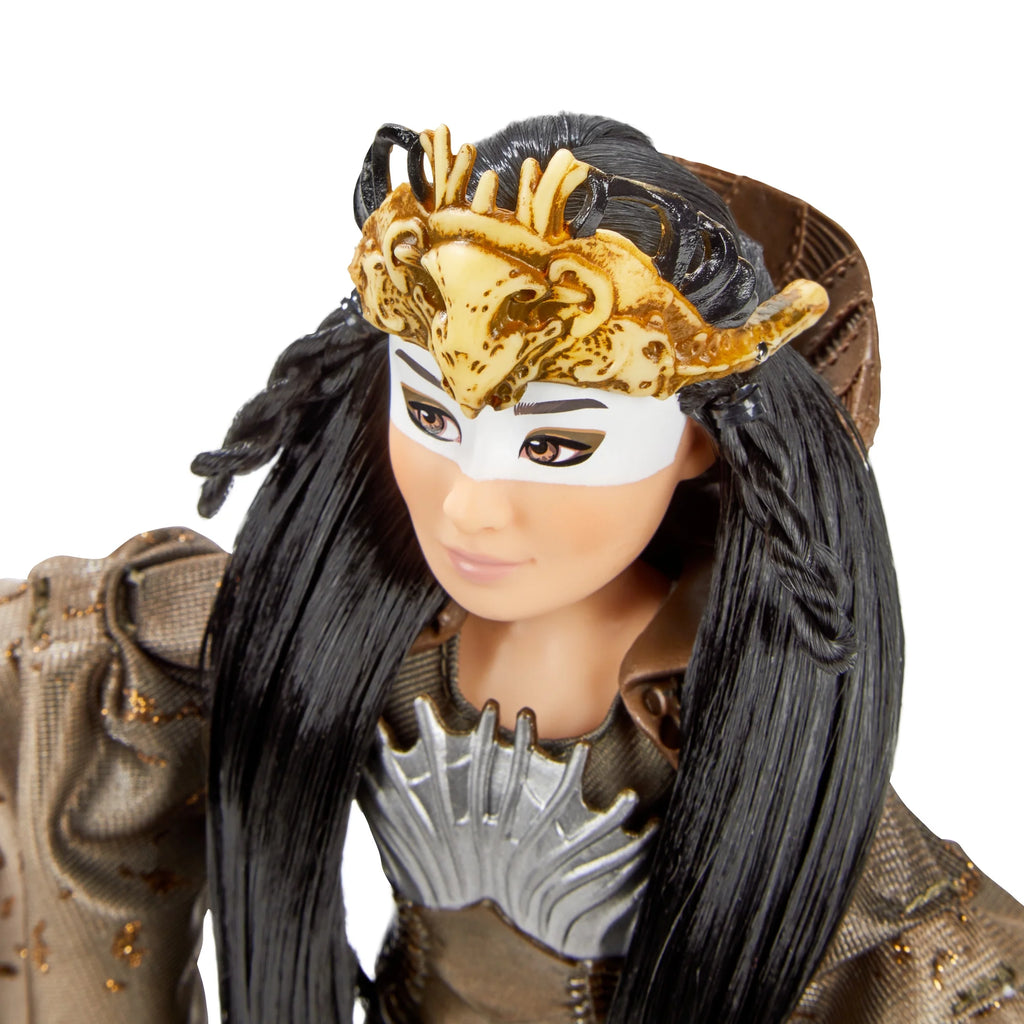 Mulan And Xianniang Dolls With Helmet, Armor, And Sword O414730