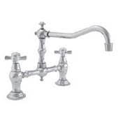 Oil Rubbed Bronze Kitchen Bridge Faucet W604111