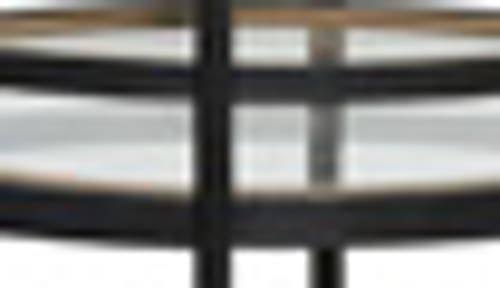 Brown Industrial Metal Bar Cart L55478