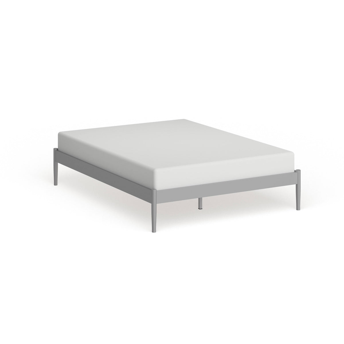 King Grey Stainless Steel Bed Frame R571301