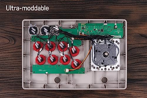 Arcade Stick, Wireless Bluetooth, 2.4G Receiver, Wired Connection J710116