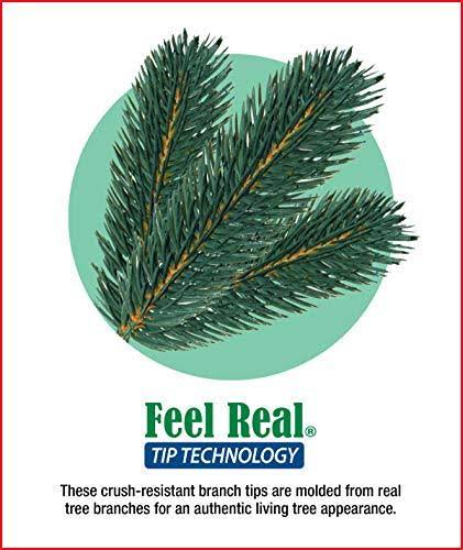 7.5 Foot Feel Real Downswept Douglas Fir Pencil Slim Tree P370