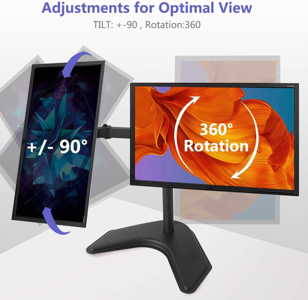 Dual Monitor Desk Stand Full Motion H203778