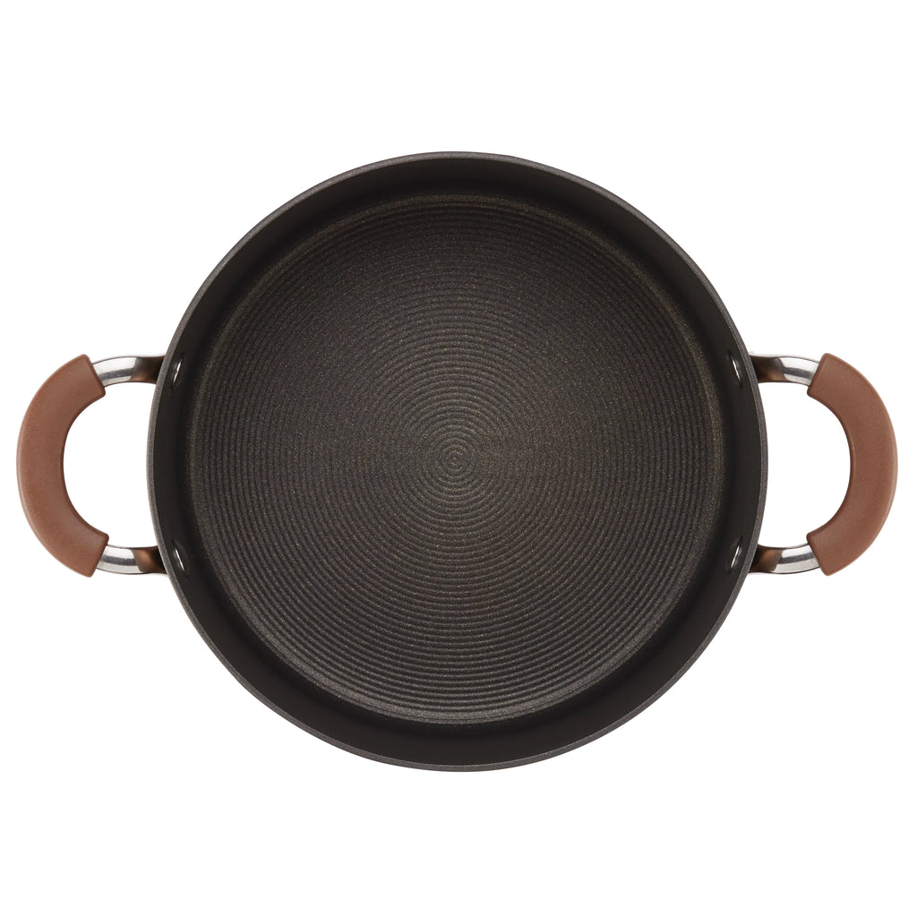 4.5 Quart Hard-Anodized Non Stick Covered Dutch Oven U679