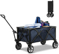 Collapsible Heavy Duty Utility Wagon Cart with Wheels M849