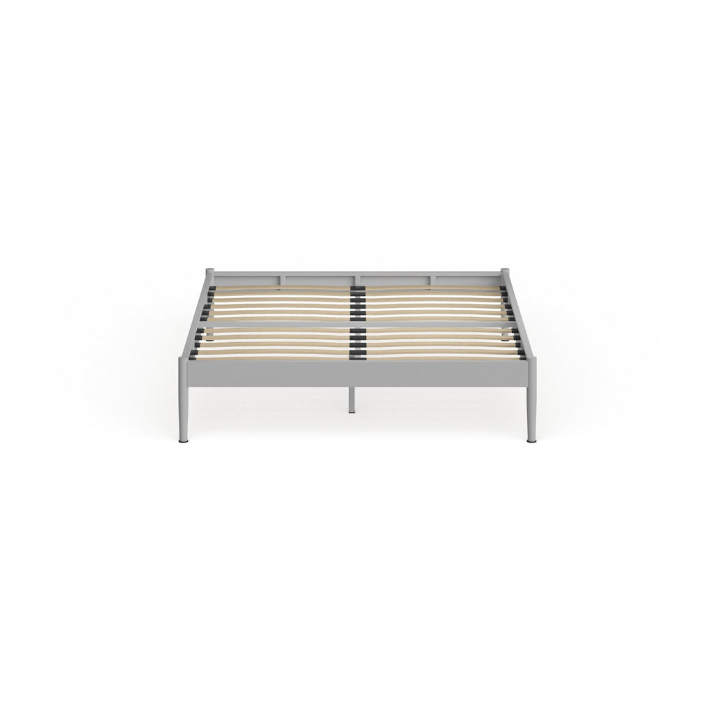 King Grey Stainless Steel Bed Frame R571301