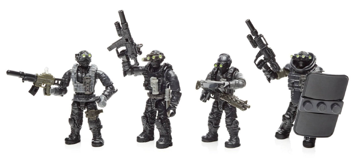 Mega Bloks Call of Duty Mega Construx Night Ops Blackout Squad Q544082