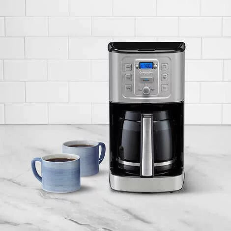 12-Cup Black Stainless Coffeemaker T5279