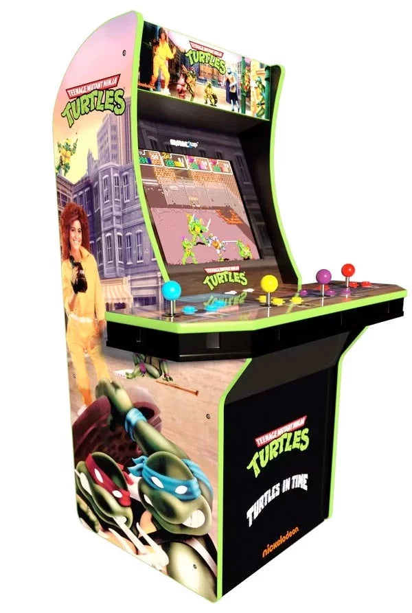 Teenage Mutant Ninja Turtles Arcade Machine with Riser G294