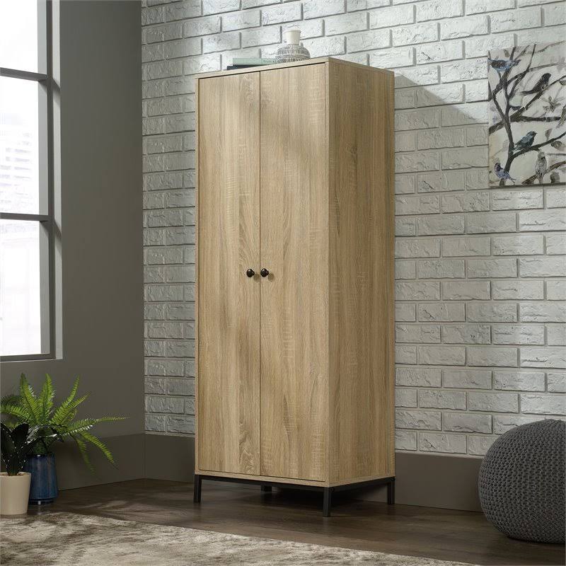 Tall Wood Storage Cabinet C450