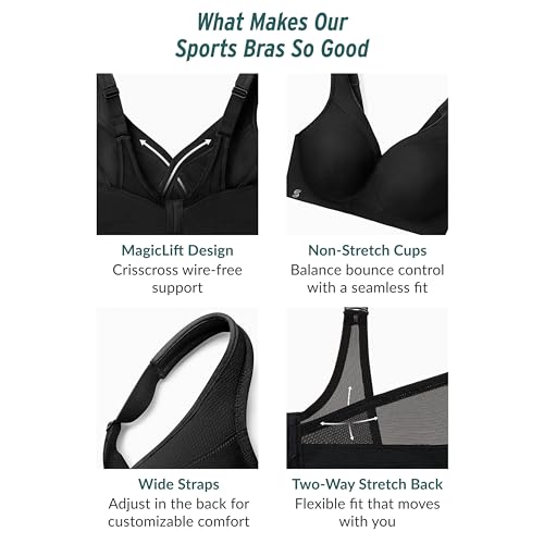 Plus Size Seamless Sports Bra Wirefree S27971