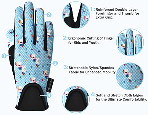 Kids Horse Riding Gloves K34262