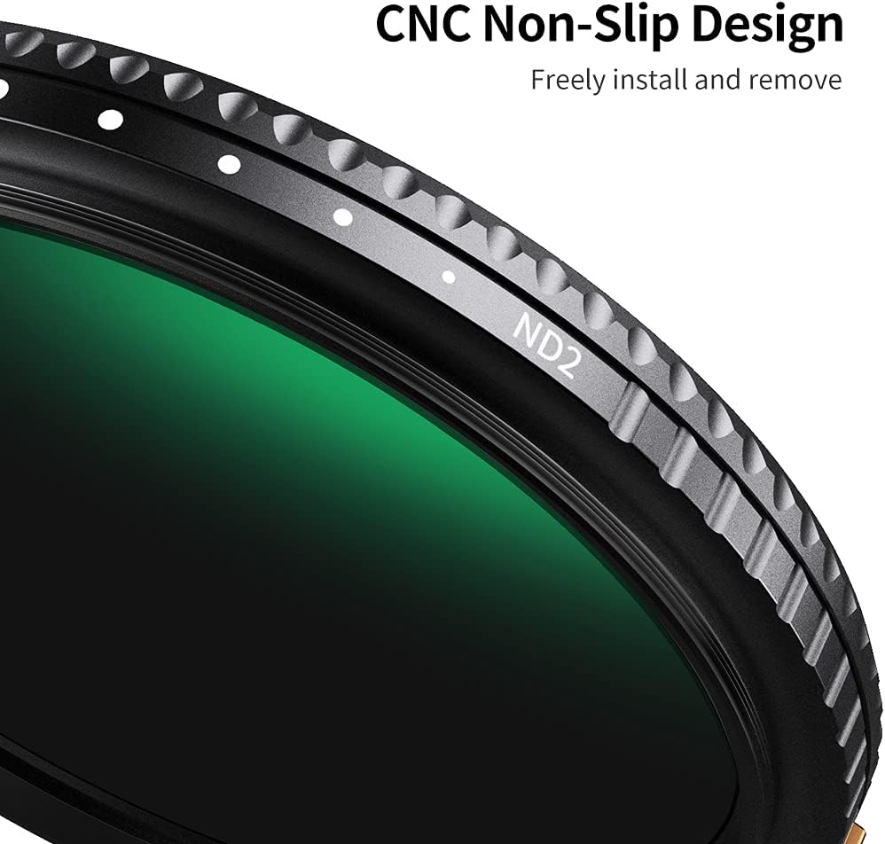 77mm Variable ND Filter ND2-ND400 Adjustable Neutral Density Filter H566