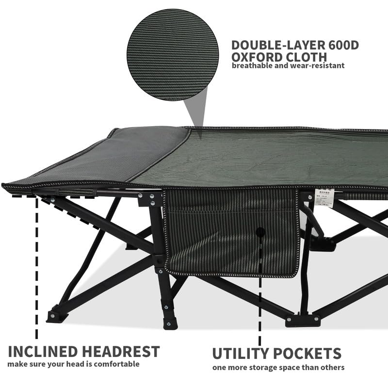 Folding Camping Cot Outdoor Sleeping Bed B684