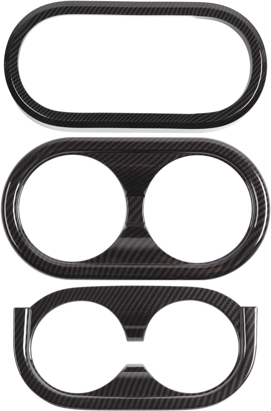 Gear Shift Panel Trim Cover ABS Carbon Fiber H715